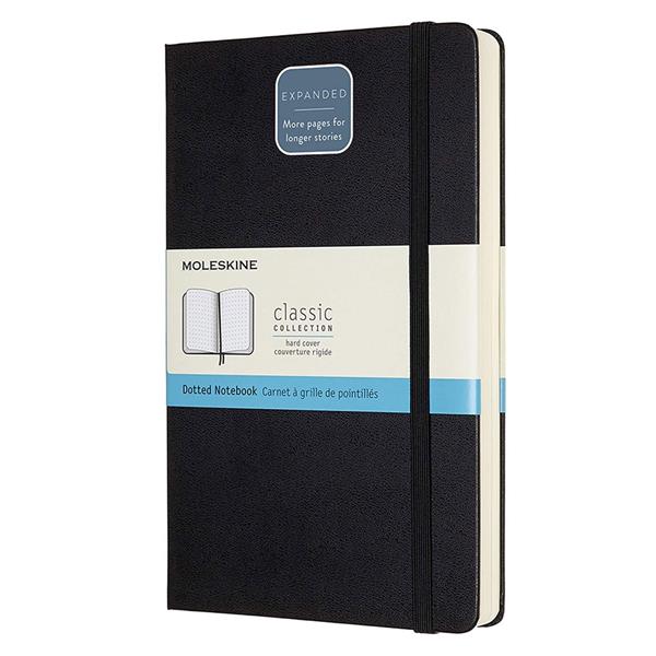 Moleskine Defter Noktalı Kılavuz Large Sert Kapak 13x21 Siyah