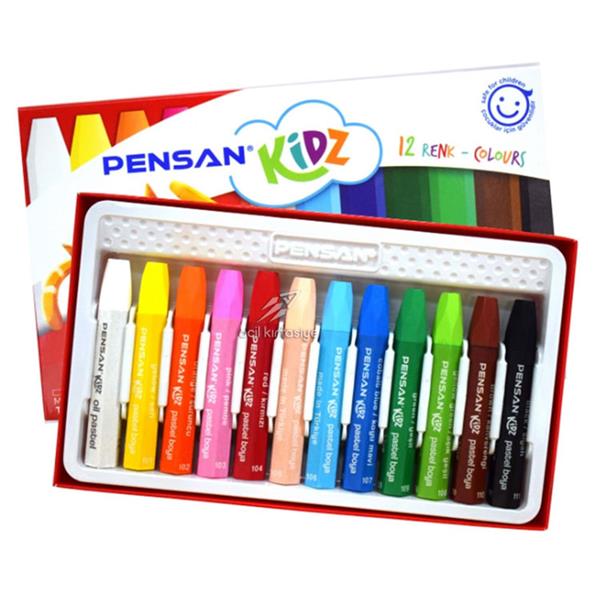 Pensan Kidz Pastel Boya 12 Renk 98060