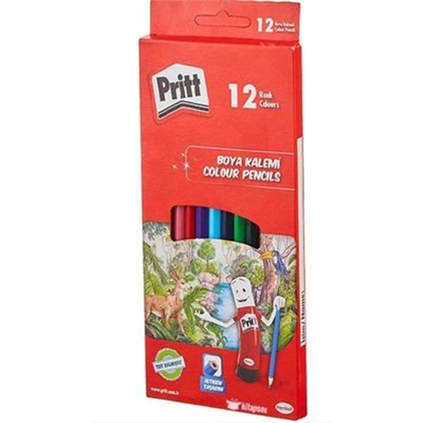 Pritt Boya Kalemi 12 Li Uzun Karton Kutu