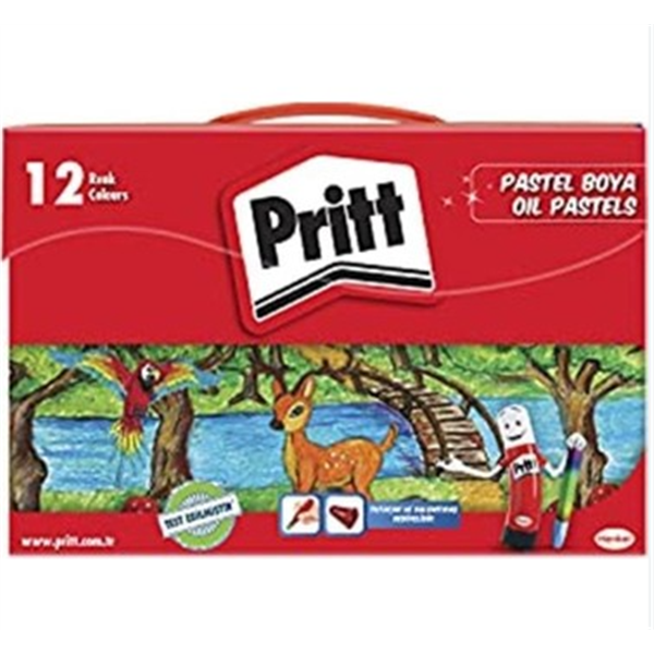 Pritt Pastel Boya Çantalı 12 Li