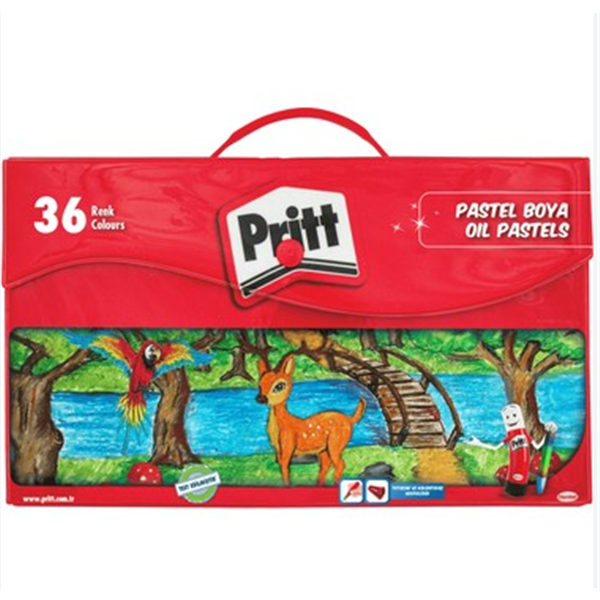 Pritt Pastel Boya Çantalı 36 Lı