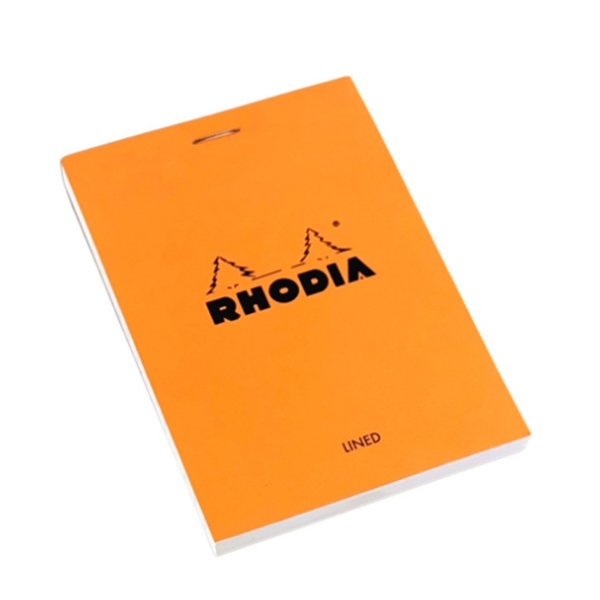 Rhodia 85x120 Çizgili Bloknot Turuncu Kapak 80yp 12600