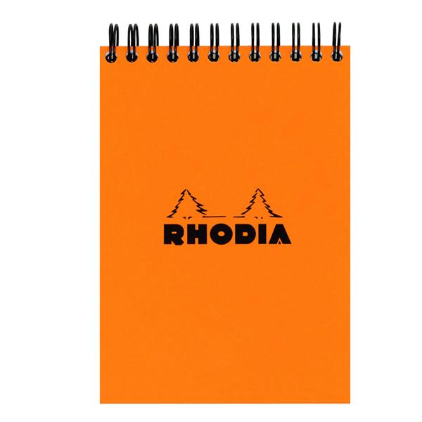 Rhodia A5 Kareli Bloknot Turuncu Kap.Spiralli 80gr RT16500