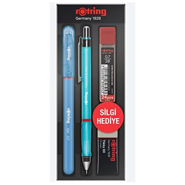 Rotring Visumax + Roller Ofis Seti Mavi RO-OFISSET-M